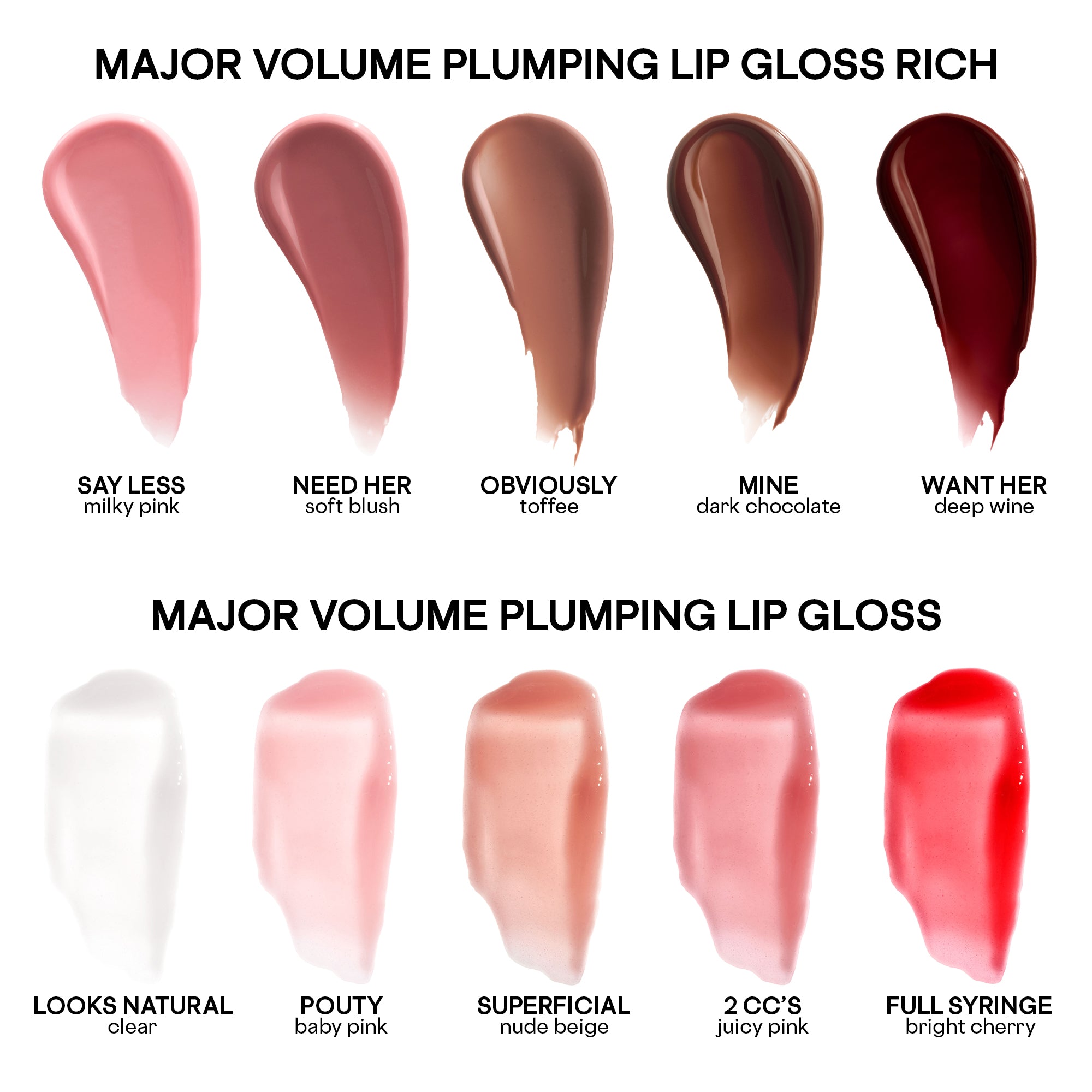 Major Volume Plumping Gloss - Rich Color